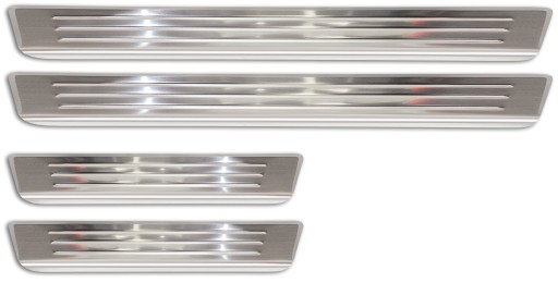 VW TIGUAN II / EHYBRID / R-LINE / ALLSPACE 2015-2024 БІЧНІ БІЧНІ НАКЛАДКИ ОБОРИ