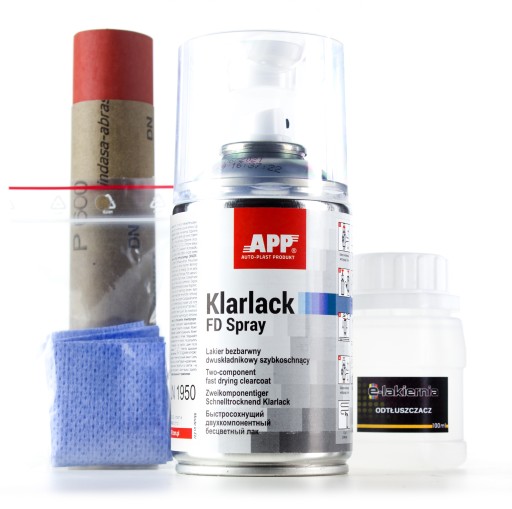 Спрей APP Kit для ремонта фар 2K