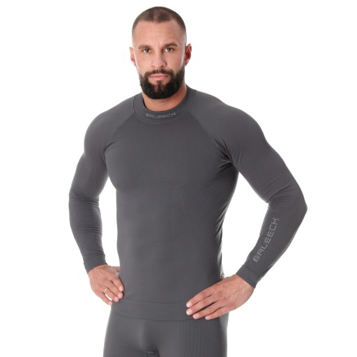 Нижня білизна з довгим рукавом Brubeck EXTREME THERMO сіра р. XXL