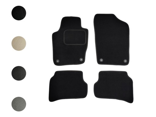 VW Polo V 2009-2017 Велюрові килимки