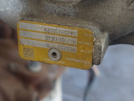 motor DIESEL + UKLAD einspritz + TURBINA RENAULT MEGANE III K9K830 1.5 DCI