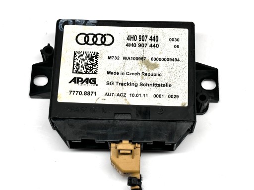 AUDI A6 C7 A7 4G module GPS control unit lokalizacji 4H0907440