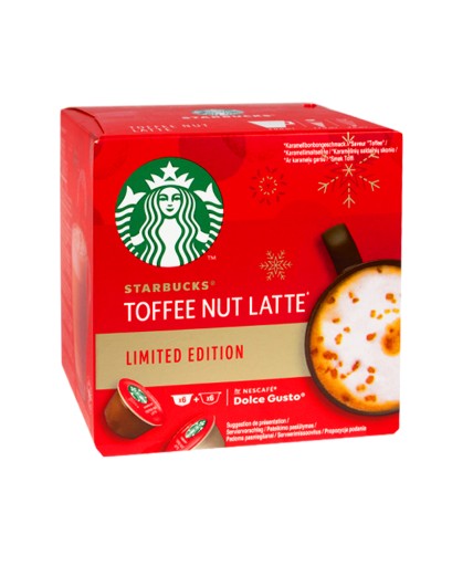 Starbucks Toffee Nut Latte - 12 Capsules pour Dolce Gusto à 4,29 €