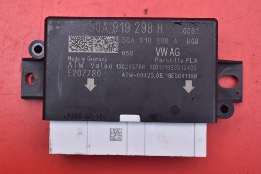 Centralina modulo parcheggio PDC 5QA919298H VW PASSAT B8 berlina LIFT 19-21
