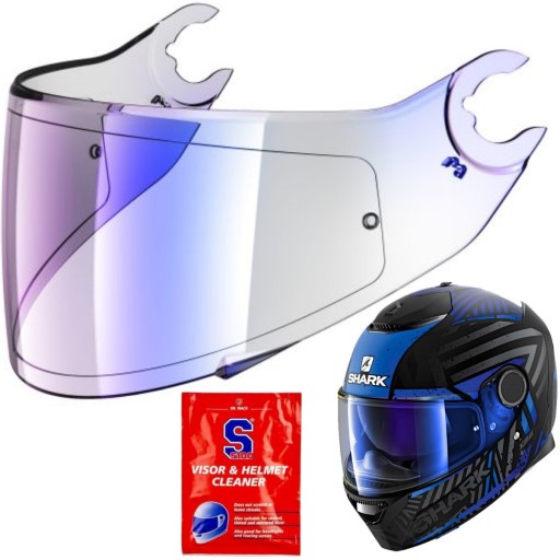 Скло SHARK D-SKWAL 2, спартанське синє дзеркало