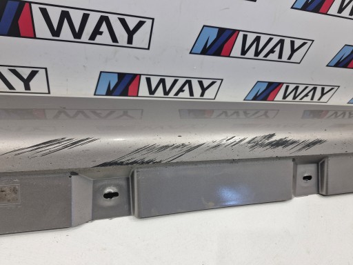 BMW 7 F01 modanatura MINIGONNA MINIGONNA Anteriore Destra Originale KASCHMIRSILBER 7207004