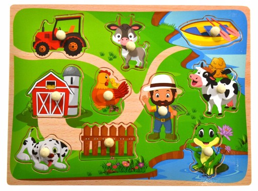 НАВЧАЛЬНА ГОЛОВОЛОМКА ВЕЛИКІ ДЕРЕВ'ЯНІ БЛОКИ