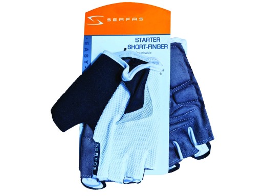 Велорукавички Serfas M білі