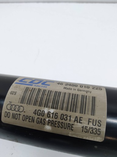 shock absorber rear part rear S7 4G0616031AE Audi A7 and (2010-2018) 4G