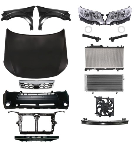 3869 - Subaru Forester 11-13 Ремень капота, бампера и крыла