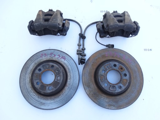 discs brake front calipers plates AUDI A4 B8 A5 8T 314mm