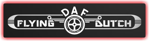 Светодиодная доска DAF Truck Bus 12/24В 100х25см