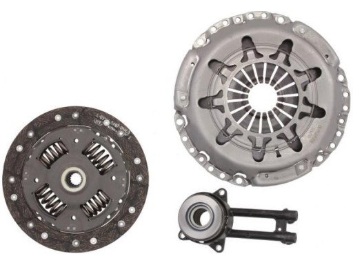 622 3139 - КОМПЛЕКТ ЗЧЕПЛЕННЯ FORD FIESTA VII MK7 1.4 09-12