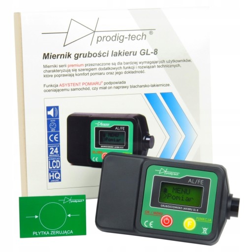 ТОЛЩИНОМЕР ПОКРЫТИЯ ТЕСТЕР ДАТЧИК GL-8