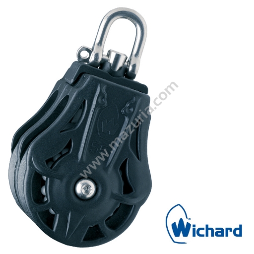 0774205 - БЛОК ПОДВІЙНИЙ ЛОЖЕ МОТУЗКА 12 ММ