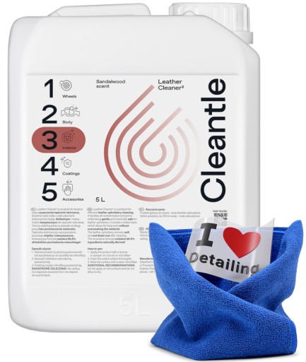 Cleantle Leather Cleaner очистка кожи 5000ml