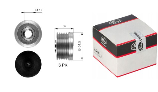 МУФТА ГЕНЕРАТОРА OAP7034 МУФТА ГЕНЕРАТОРА