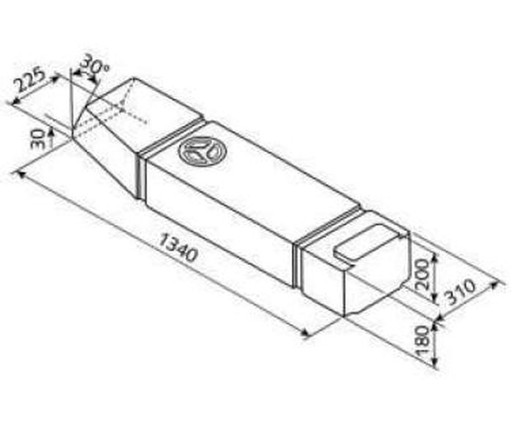 RE61002 - Резервуар для води для VW T3 60L