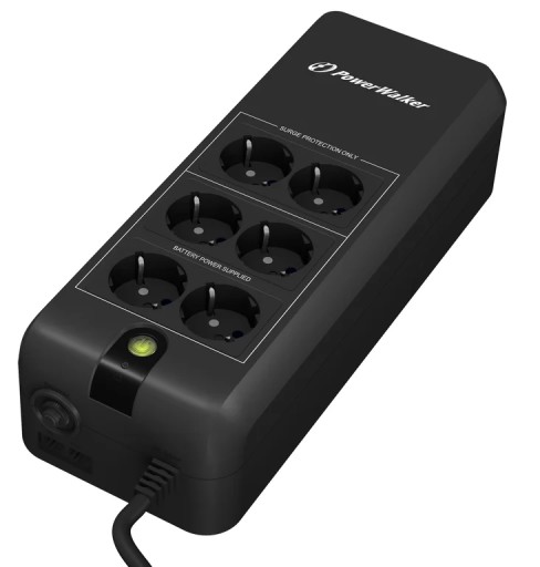 Powerwalker vfd 600 apfc ибп в режиме ожидания (автономный режим) 0,6 ква 300 вт...