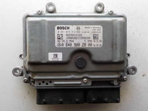 Компьютерный контроллер mercedes 0281016912 a6409002800