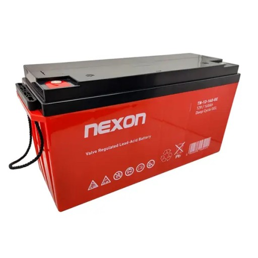 Nexon vrla гелевий акумулятор 12v 160ah 485*172*240 nexon
