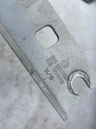 VW GOLF VII 12- hinge bonnets left 5G0823301B