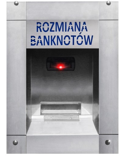 Rozmieniarka banknotów dla myjni (wodoodporna)