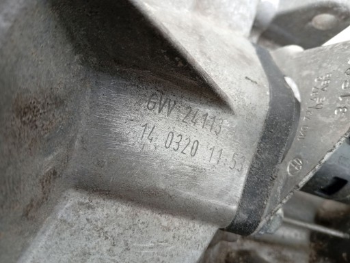 gearbox, VW GOLF V 1.6 FSI GVV