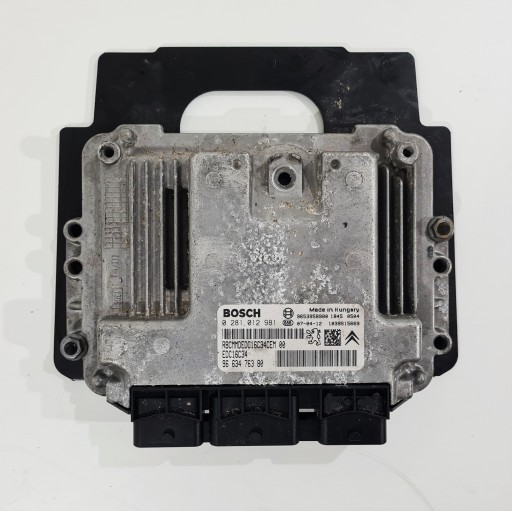 computer of the engine CITROEN C4 1.6 HDI 9663476380
