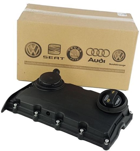 03G103469K 16V - OE VAG КЛАПАННАЯ КРЫШКА ODMA A6 C6 2.0 TDI ОРИГИНАЛ