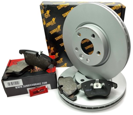 SR.01.4850S - ДИСКИ КОЛОДКИ ПЕРЕДНИЕ FORD GALAXY SMAX MONDEO MK4 IV