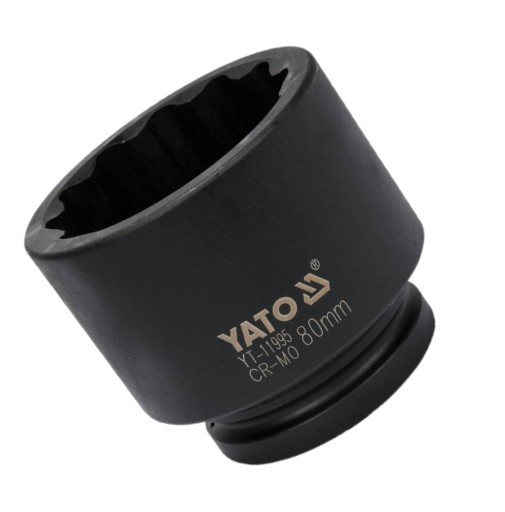 УДАРНАЯ НАСАДКА ДЛЯ 12-СТОРОННИХ ВТУЛОК 80 мм 100 мм 1 ДЮЙМ YATO YT-11995