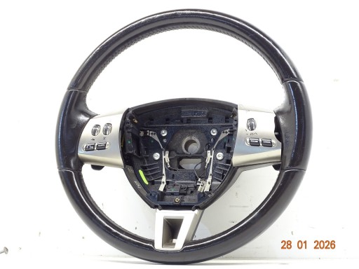 Volant Cuir, en cuir Palettes vitesse volant JAGUAR XF X250 8X23ABLEG