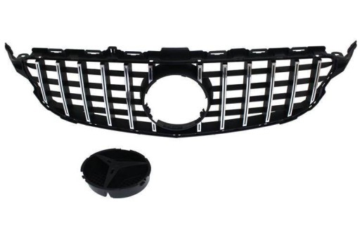 MERCEDES BENZ W205 C63 GT LOOK CHROME 14+ решетка радиатора