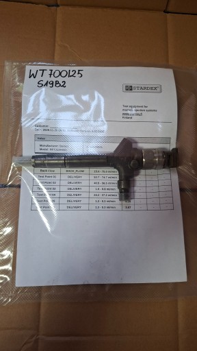 injector MAZDA 2.0CITD DENSO RF7J13H501 WYDRUK