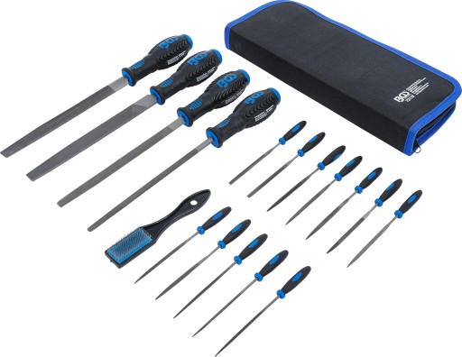 НАБОР МАСТЕРСКОЙ И НАПИЛЬНИКОВ 17ШТ (BGS 72119)