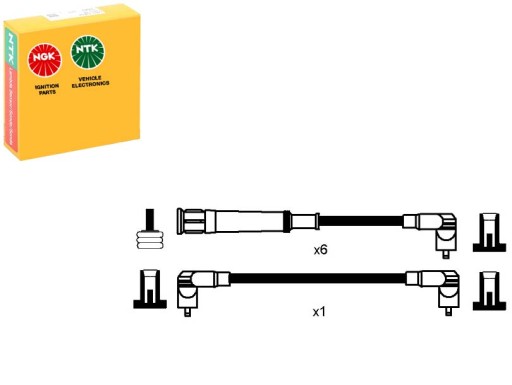 0576 - Комплект проводов зажигания bmw 3 e21 3 e30 5 e12 5 e28 2.0 2.3