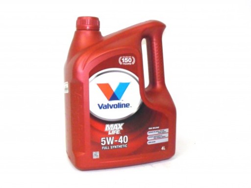 Olej Valvoline Maxlife 5W40 5W-40 4L Nowy + Gratis Za 122,58 Zł Z Tarnów - Allegro.pl - (9127731173)