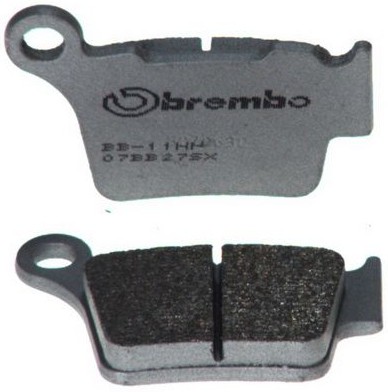 07BB27SX - Колодки BREMBO задні Husqvarna ті 300 2014-2019