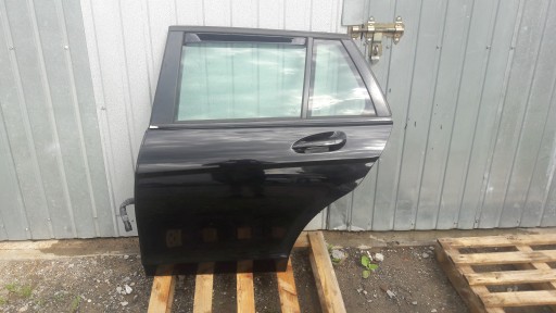 MERCEDES W204 Tür links heck KOMBI 197 schwarze