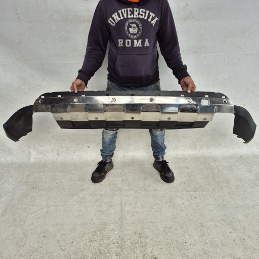 MERCEDES ML W164 05- SPOILER diffuser accessories of a bumper rear part A1648850525