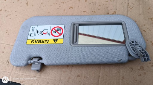 HYUNDAI I20 II visor cover PRZECIWSLONECZNA left 2014