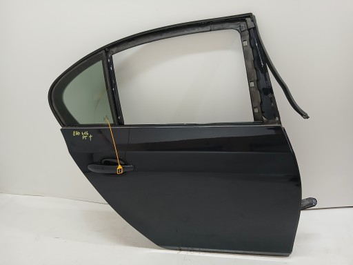 door right rear. BMW E60 CARBONSCHWARZ 416/9