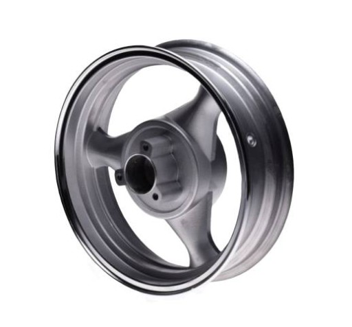 Обод колеса 13X3, 50 задний LJ150-QT4 дисковый серебристый