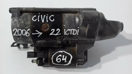 Motorino di avviamento HONDA CIVIC VIII 2.2 e-CDTI MHG025
