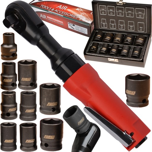 ПНЕВМАТИЧНИЙ ХРАПОВИК FARYS КЛЮЧ + головки FR2565