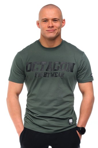 Octagon T Shirt Tričko FW Straight Khaki S