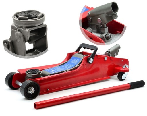 ПІДЙОМНИК ЖАБА НИЗЬКОПРОФІЛЬНИЙ ВАЖКИЙ 2.5Т ЖАБА + ГУМА