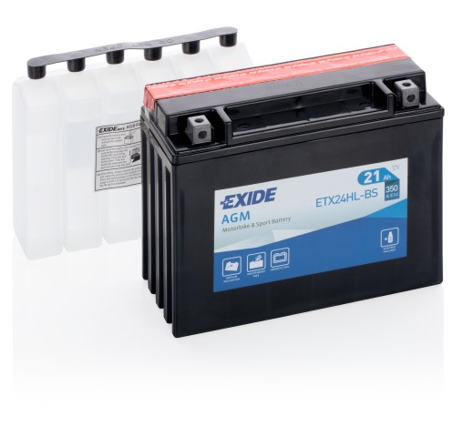 Акумулятор Exide ETX24HL-BS 21AH 350A