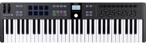 ARTURIA KEYLAB ESSENTIAL 61 MK3 BK KLAWIATURA MIDI
